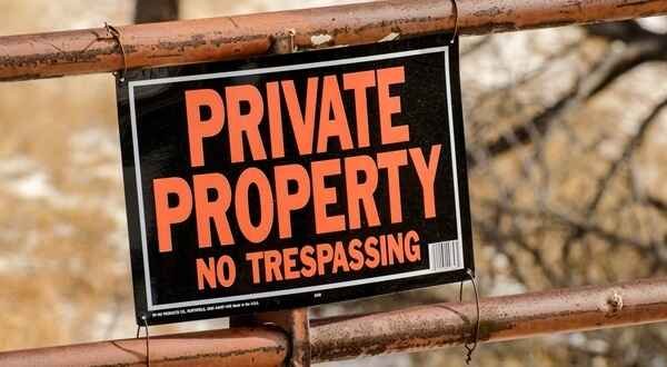 someone else’s property